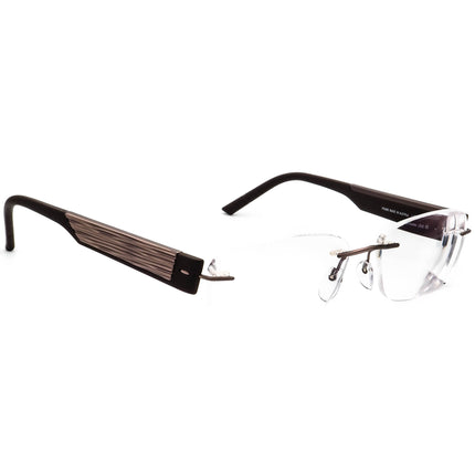 Silhouette Women's Eyeglasses 4452 40 6055 Brown Rimless Frame Austria 53[]17 130