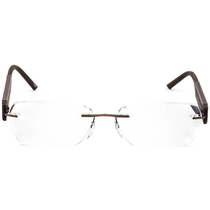 Silhouette Women's Eyeglasses 4452 40 6055 Brown Rimless Frame Austria 53[]17 130