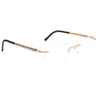 Silhouette Women's Eyeglasses 4545 6060 4548 Gold Rimless Frame Austria 54[]17 130