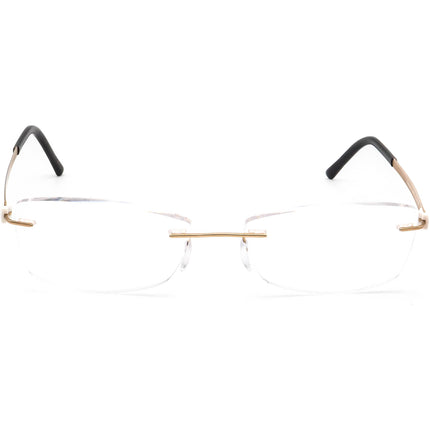 Silhouette Women's Eyeglasses 4545 6060 4548 Gold Rimless Frame Austria 54[]17 130
