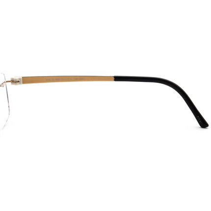 Silhouette Women's Eyeglasses 4545 6060 4548 Gold Rimless Frame Austria 54[]17 130