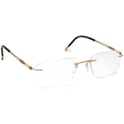 Silhouette Eyeglasses 5227 20 6051 Titan Gold Rimless Frame Austria 54[]19 140
