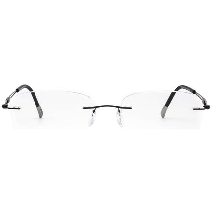 Silhouette Eyeglasses 5227 50 6060 Titan Black Rimless Frame Austria 52[]19 140