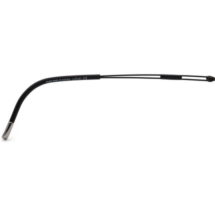 Silhouette Eyeglasses 5227 50 6060 Titan Black Rimless Frame Austria 52[]19 140