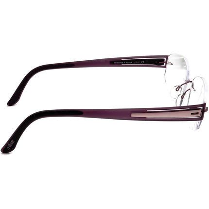 Silhouette Women's Eyeglasses 5231 40 6052 Titan Purple Rimless Frame Austria 51[]17 135