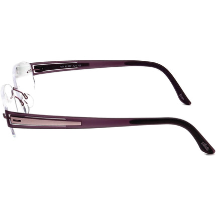 Silhouette Women's Eyeglasses 5231 40 6052 Titan Purple Rimless Frame Austria 51[]17 135