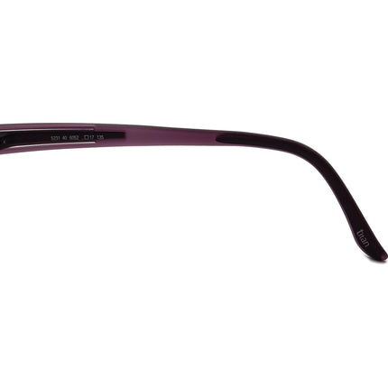 Silhouette Women's Eyeglasses 5231 40 6052 Titan Purple Rimless Frame Austria 51[]17 135