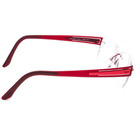 Silhouette Women's Eyeglasses 5231 6056 Titan Burgundy Rimless Frame Austria 51[]17 135