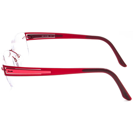 Silhouette Women's Eyeglasses 5231 6056 Titan Burgundy Rimless Frame Austria 51[]17 135