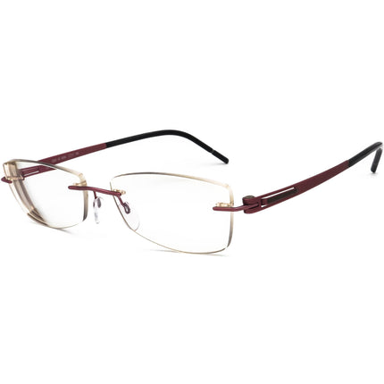 Silhouette Women's Eyeglasses 5369 40 6066 Titan Pink Rimless Frame Austria 53[]17 140