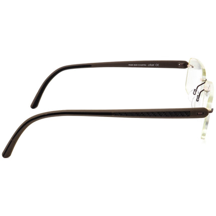 Silhouette Men's Eyeglasses 5374 48 6051 5408 Titan Brown Rimless Frame Austria 54[]17 140