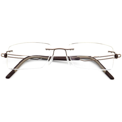 Silhouette Eyeglasses 5406 40 6066 Titan Brown Rimless Frame Austria 53[]21 150