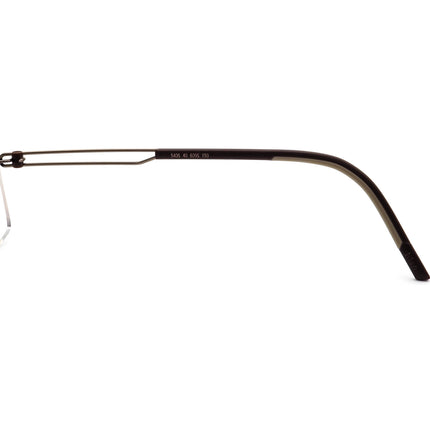 Silhouette Eyeglasses 5406 40 6066 Titan Brown Rimless Frame Austria 53[]21 150