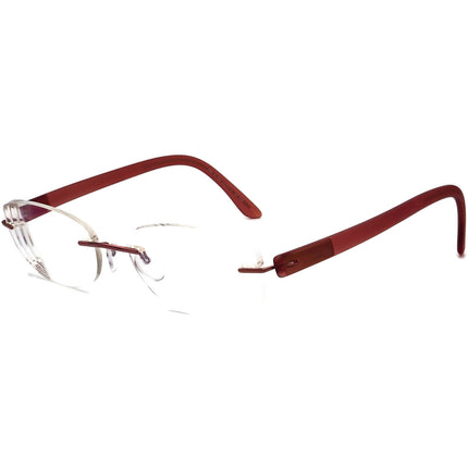 Silhouette Women's Eyeglasses 6663 45 6053 7608 Watermelon Rimless Frame Austria 53[]17 140