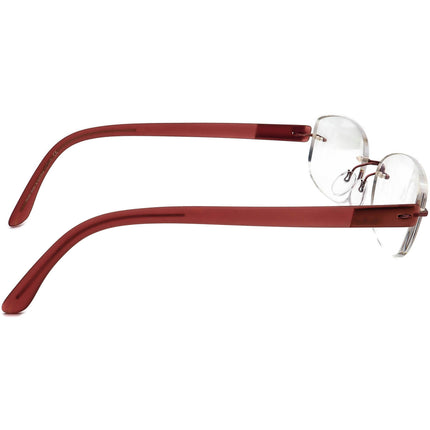 Silhouette Women's Eyeglasses 6663 45 6053 7608 Watermelon Rimless Frame Austria 53[]17 140