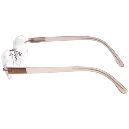 Silhouette Women's Eyeglasses 6681 45 6057 7608 Sea Shell Rimless Frame Austria 48[]17 140