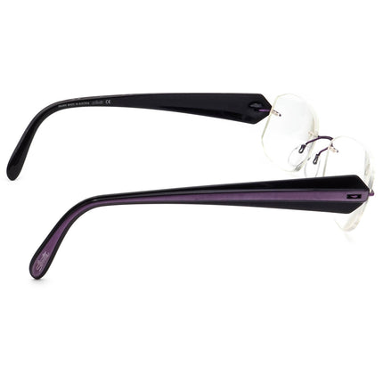 Silhouette Women's Eyeglasses 6698 40 6051 6709 Purple Rimless Frame Austria 50[]17 135