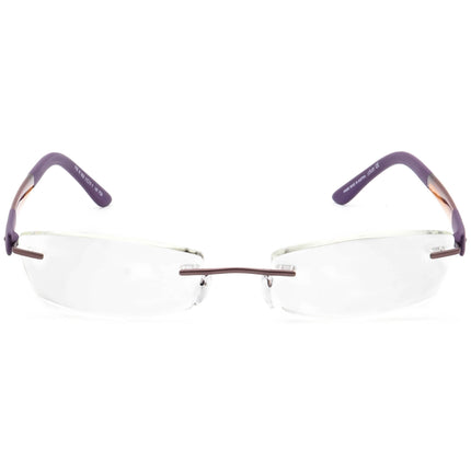 Silhouette Women's Eyeglasses 6798 40 6052 7734 Purple Rimless Frame Austria 51[]19 140