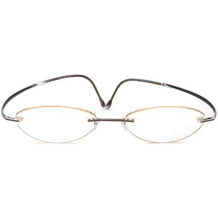 Silhouette Eyeglasses 7500 10 6051 Titan Brown Rimless Frame Austria 54[]19 130