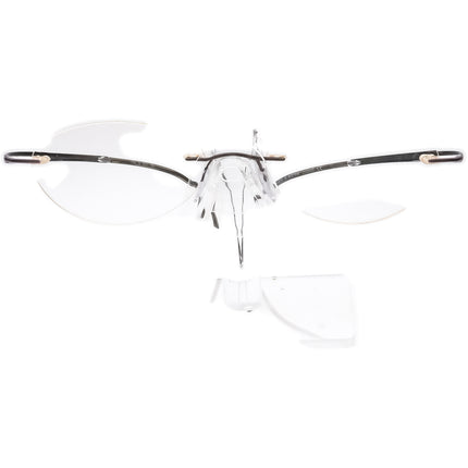 Silhouette Eyeglasses 7500 10 6051 Titan Brown Rimless Frame Austria 54[]19 130