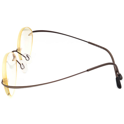 Silhouette Eyeglasses 7511 40 6082 Titan Brown Rimless Metal Frame Austria 51[]19 140