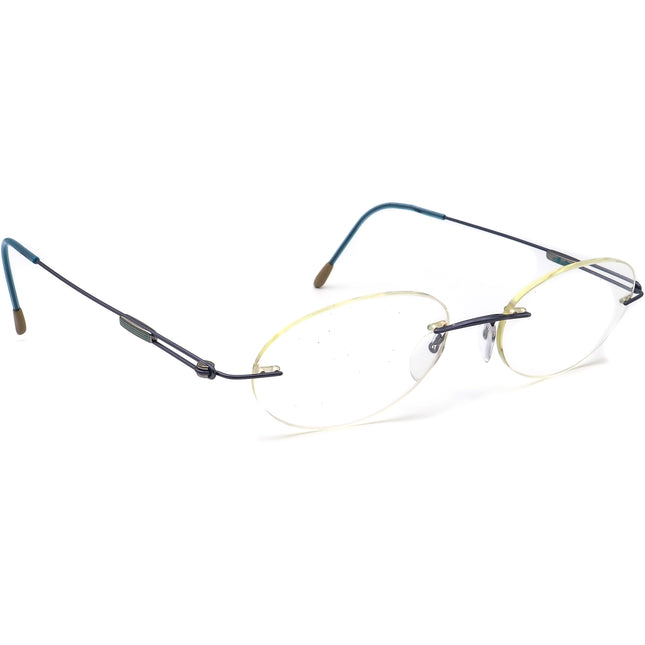 Silhouette Women's Eyeglasses 7534 40 6081 Titan Purple Rimless Frame 51[]19 140