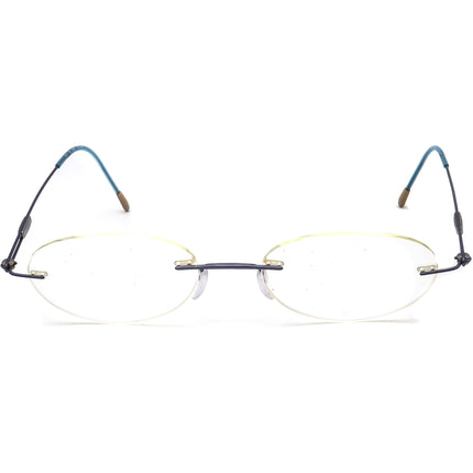 Silhouette Women's Eyeglasses 7534 40 6081 Titan Purple Rimless Frame 51[]19 140