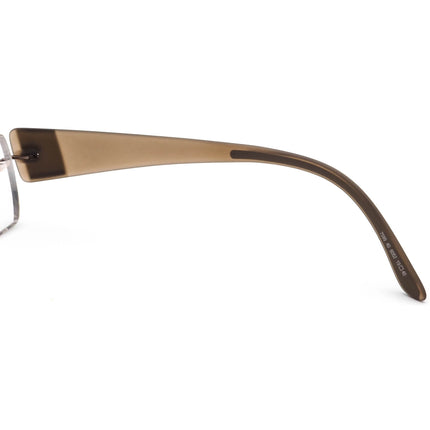 Silhouette Eyeglasses 7599 40 6052 Brown Rimless Frame Austria 56[]19 140