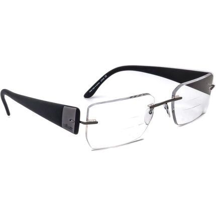 Silhouette Eyeglasses 7599 60 6057 Gunmetal/Gray Rimless Frame Austria 52[]19 145