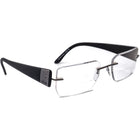 Silhouette Eyeglasses 7599 60 6057 Gunmetal/Gray Rimless Frame Austria 52[]19 145