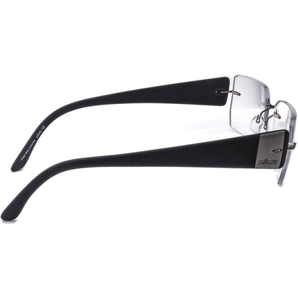 Silhouette Eyeglasses 7599 60 6057 Gunmetal/Gray Rimless Frame Austria 52[]19 145