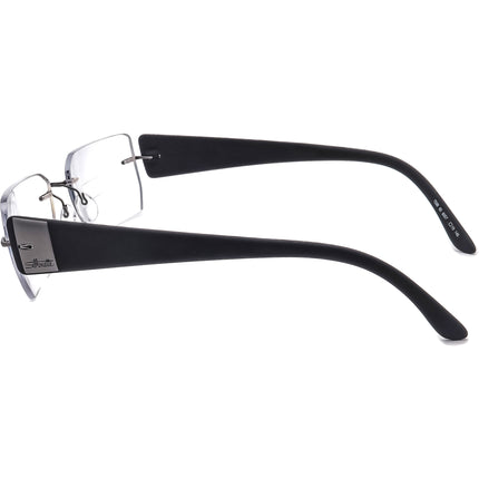 Silhouette Eyeglasses 7599 60 6057 Gunmetal/Gray Rimless Frame Austria 52[]19 145