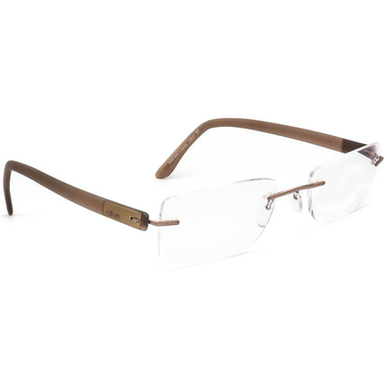 Silhouette Eyeglasses 7608 40 6055 Rimless Frame 52[]19 145