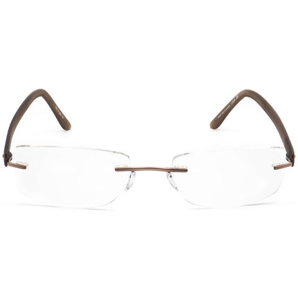 Silhouette Eyeglasses 7608 40 6055 Rimless Frame 52[]19 145