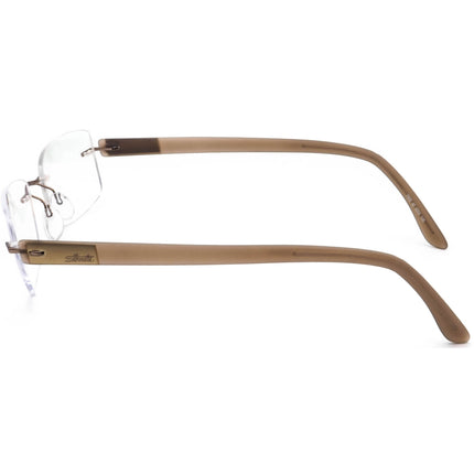Silhouette Eyeglasses 7608 40 6055 Rimless Frame 52[]19 145