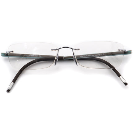 Silhouette Eyeglasses 7642 10 6050 Silver Rimless Frame Austria 51[]17 140