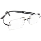 Silhouette Women's Eyeglasses 7671 50 6054 Titan Black&Gray Rimless Frame Austria 54[]17 145