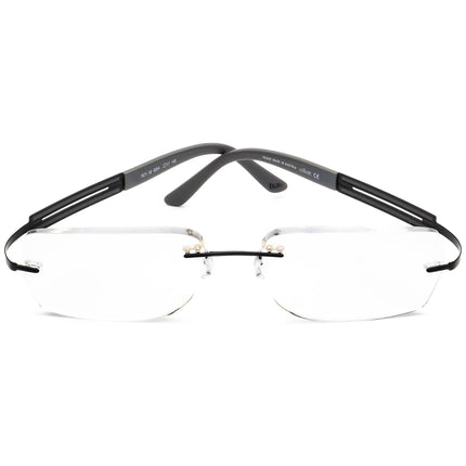 Silhouette Women's Eyeglasses 7671 50 6054 Titan Black&Gray Rimless Frame Austria 54[]17 145