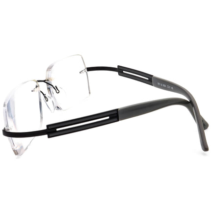 Silhouette Women's Eyeglasses 7671 50 6054 Titan Black&Gray Rimless Frame Austria 54[]17 145