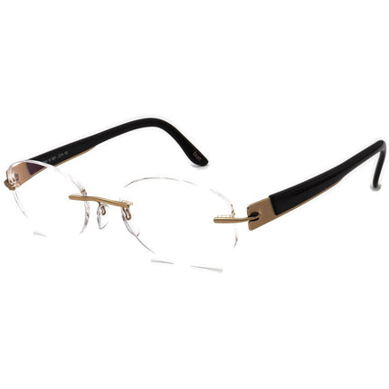 Silhouette Eyeglasses 7694 30 6051 Titan Gold/Brown Rimless Frame Austria 50[]19 135