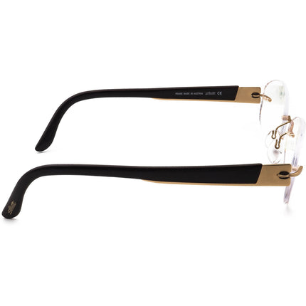 Silhouette Eyeglasses 7694 30 6051 Titan Gold/Brown Rimless Frame Austria 50[]19 135