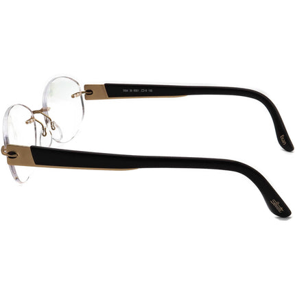 Silhouette Eyeglasses 7694 30 6051 Titan Gold/Brown Rimless Frame Austria 50[]19 135