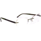 Silhouette Eyeglasses 7779 40 6058 Titan Green/Purple Rimless Frame Austria 50[]17 135