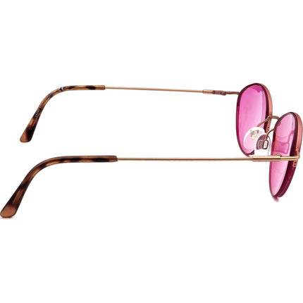 Silhouette Women's Eyeglasses M 6315 /33 V 6055 Rose Gold Half Rim Metal Frame Austria 48[]19 135