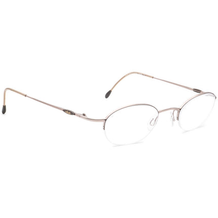 Silhouette Small Eyeglasses M 6463 /45 V 6053 Taupe Half Rim Metal Frame Austria 44[]21 125