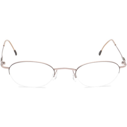 Silhouette Small Eyeglasses M 6463 /45 V 6053 Taupe Half Rim Metal Frame Austria 44[]21 125