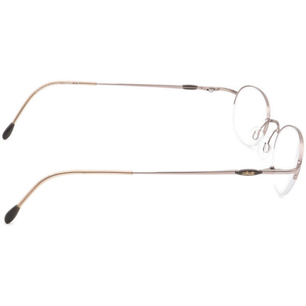 Silhouette Small Eyeglasses M 6463 /45 V 6053 Taupe Half Rim Metal Frame Austria 44[]21 125