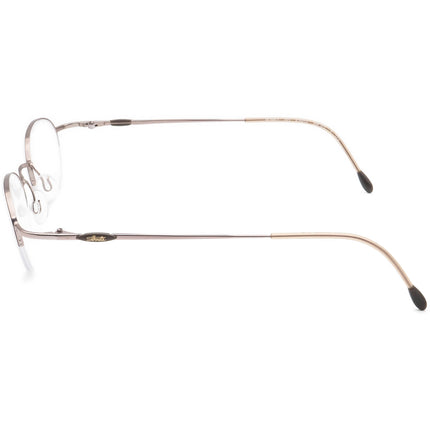 Silhouette Small Eyeglasses M 6463 /45 V 6053 Taupe Half Rim Metal Frame Austria 44[]21 125