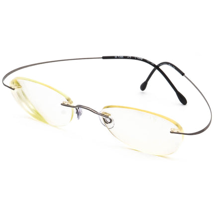Silhouette Women's Eyeglasses M 7395 /40 V 6056 Titan Gunmetal Rimless Frame Austria 48[]19 130