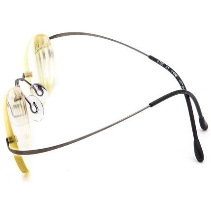 Silhouette Women's Eyeglasses M 7395 /40 V 6056 Titan Gunmetal Rimless Frame Austria 48[]19 130